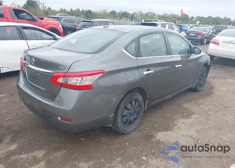 2015 Nissan Sentra Sv z USA, uszkodzony, nr VIN 3N1AB7AP7FY346468